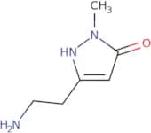3-(2-Aminoethyl)-1-methyl-1H-pyrazol-5-ol