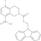 2-{[(9H-Fluoren-9-yl)methoxy]carbonyl}-5-fluoro-1,2,3,4-tetrahydroisoquinoline-8-carboxylic acid