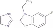 1-Ethyl-6-fluoro-2-(1H-imidazol-2-yl)-2,3-dihydro-1H-indole
