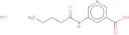 5-Pentanamidopyridine-3-carboxylic acid hydrochloride