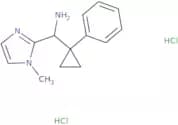 (1-Methyl-1H-imidazol-2-yl)(1-phenylcyclopropyl)methanamine dihydrochloride
