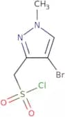 (4-Bromo-1-methyl-1H-pyrazol-3-yl)methanesulfonyl chloride