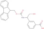 3-[1-({[(9H-Fluoren-9-yl)methoxy]carbonyl}amino)-2-hydroxyethyl]benzoic acid