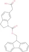 2-(1-{[(9H-Fluoren-9-yl)methoxy]carbonyl}-2,3-dihydro-1H-indol-6-yl)acetic acid