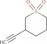 3-Ethynyl-1λ6-thiane-1,1-dione