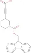 3-(1-{[(9H-Fluoren-9-yl)methoxy]carbonyl}piperidin-3-yl)prop-2-ynoic acid