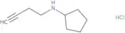 N-(But-3-yn-1-yl)cyclopentanamine hydrochloride