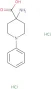 4-Amino-1-phenylpiperidine-4-carboxylic acid dihydrochloride
