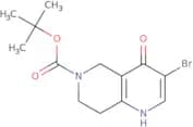 tert-Butyl 3-bromo-4-hydroxy-5,6,7,8-tetrahydro-1,6-naphthyridine-6-carboxylate