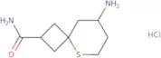 8-Amino-5-thiaspiro[3.5]nonane-2-carboxamide hydrochloride