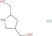 [4-(Hydroxymethyl)pyrrolidin-2-yl]methanol hydrochloride