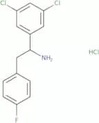 1-(3,5-Dichlorophenyl)-2-(4-fluorophenyl)ethan-1-amine hydrochloride