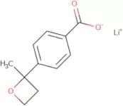 4-(2-Methyloxetan-2-yl)benzoate lithium