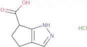1H,4H,5H,6H-Cyclopenta[C]pyrazole-6-carboxylic acid hydrochloride