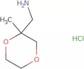 (2-Methyl-1,4-dioxan-2-yl)methanamine hydrochloride