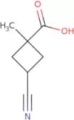 3-Cyano-1-methylcyclobutane-1-carboxylic acid