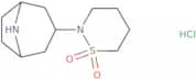 2-(8-Azabicyclo[3.2.1]octan-3-yl)-1,2-thiazinane 1,1-dioxide hydrochloride
