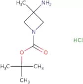 tert-Butyl 3-amino-3-methylazetidine-1-carboxylate hydrochloride