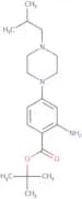 tert-Butyl 2-amino-4-[4-(2-methylpropyl)piperazin-1-yl]benzoate