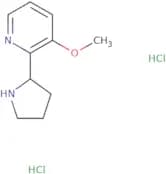 3-Methoxy-2-(pyrrolidin-2-yl)pyridine dihydrochloride
