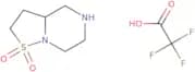 Hexahydro-2H-isothiazolo[2,3-a]pyrazine 1,1-dioxide 2,2,2-trifluoroacetate