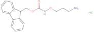 (9H-Fluoren-9-yl)methyl N-(3-aminopropoxy)carbamate hydrochloride
