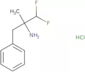 1,1-Difluoro-2-methyl-3-phenylpropan-2-amine hydrochloride