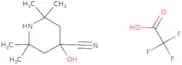 4-Hydroxy-2,2,6,6-tetramethylpiperidine-4-carbonitrile, trifluoroacetic acid