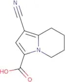 1-Cyano-5,6,7,8-tetrahydroindolizine-3-carboxylic acid