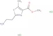 Methyl 2-(2-aminoethyl)-5-methyl-1,3-thiazole-4-carboxylate dihydrochloride