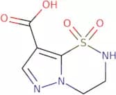 3,4-Dihydro-2H-pyrazolo[1,5-e][1,2,5]thiadiazine-8-carboxylic acid 1,1-dioxide