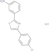3-[4-(4-Chlorophenyl)-1,3-thiazol-2-yl]aniline hydrochloride