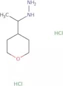 [1-(Oxan-4-yl)ethyl]hydrazine dihydrochloride