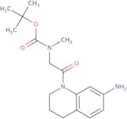 tert-Butyl N-[2-(7-amino-1,2,3,4-tetrahydroquinolin-1-yl)-2-oxoethyl]-N-methylcarbamate