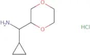 Cyclopropyl(1,4-dioxan-2-yl)methanamine hydrochloride
