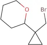 2-[1-(Bromomethyl)cyclopropyl]oxane