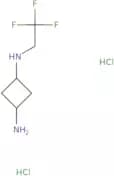 N1-(2,2,2-Trifluoroethyl)cyclobutane-1,3-diamine dihydrochloride, somers