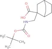 2-({[(tert-Butoxy)carbonyl]amino}methyl)bicyclo[2.2.2]octane-2-carboxylic acid