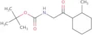 tert-Butyl N-[2-(2-methylcyclohexyl)-2-oxoethyl]carbamate