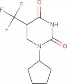 1-Cyclopentyl-5-(trifluoromethyl)-1,2,3,4-tetrahydropyrimidine-2,4-dione