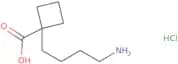 1-(4-Aminobutyl)cyclobutane-1-carboxylic acid hydrochloride