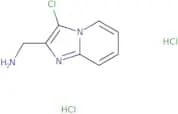 (3-Chloroimidazo[1,2-a]pyridin-2-yl)methanamine dihydrochloride