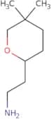 2-(5,5-Dimethyloxan-2-yl)ethan-1-amine