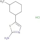 5-(3-Methylcyclohexyl)-1,3-thiazol-2-amine hydrochloride