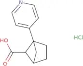 1-(Pyridin-4-yl)bicyclo[2.1.1]hexane-5-carboxylic acid hydrochloride