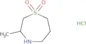 Hexahydro-​3-​methyl-1,​4-​thiazepine 1,​1-​dioxide hydrochloride