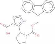 5-(1-{[(9H-Fluoren-9-yl)methoxy]carbonyl}pyrrolidin-2-yl)-1H-1,2,3-triazole-4-carboxylic acid