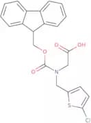 2-{[(5-Chlorothiophen-2-yl)methyl]({[(9H-fluoren-9-yl)methoxy]carbonyl})amino}acetic acid
