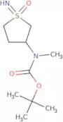 tert-Butyl (1-imino-1-oxidotetrahydro-1H-1l6-thiophen-3-yl)(methyl)carbamate