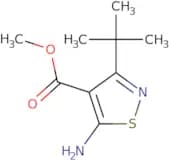 Methyl 5-amino-3-tert-butyl-1,2-thiazole-4-carboxylate